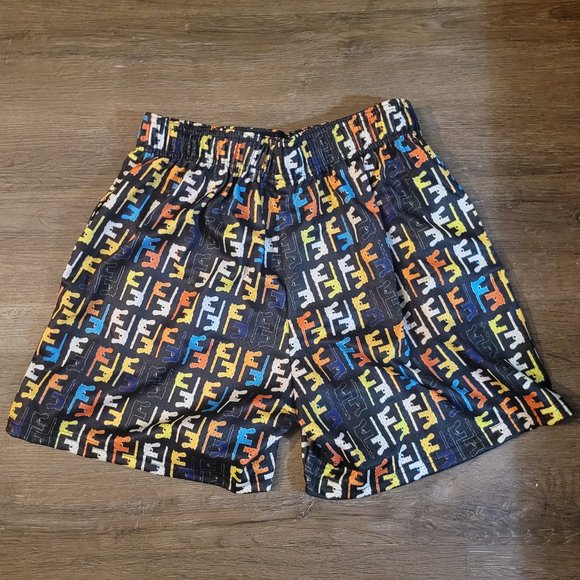 New Bravest Studios Mesh Shorts designer ispired multicolor Gunner Print XL - Picture 13 of 14